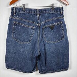 Vintage Guess Jeans Denim Shorts Mens 33 Medium Wash Blue Jorts 90s